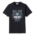 KENZO SS21 Tiger Print Short-sleeved M Black FB55TS0204YA-99