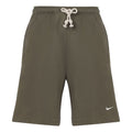 Nike SS22 Solid Color Drawstring Lacing Basketball Shorts Olive Green DQ5713-222