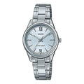 CASIO Quartz Waterproof Silver Analog LTP-V005D-2B3