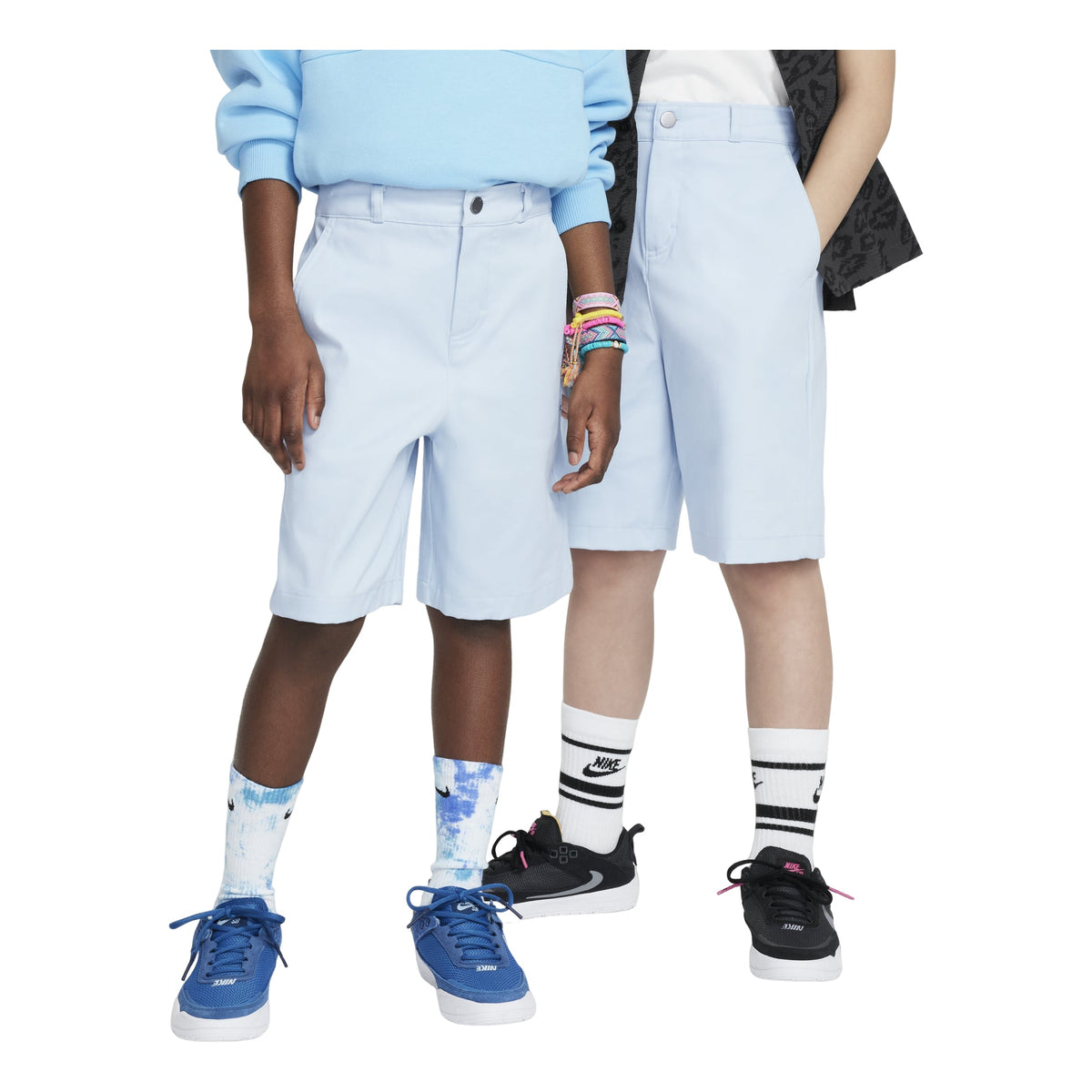 (GS) Nike SB Chino Skate Shorts 'Light Armory Blue' FN9217-440