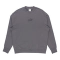 Men's Nike Logo Embroidered Loose Round Neck Gray DR7836-068