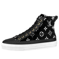 (WMNS) LOUIS VUITTON Stellar Ankle Sneakers 'Black White Monogram' 1A95NB