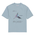 Air Jordan 23 Engineered Casual Breathable Large Logo Printing Solid Color Round Neck Short Sleeve Gray DO8895-041