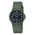 CASIO STANDARD Series Waterproof Fashion Stylish Resin Strap 38.8*34.9*7.8mm Black Dial Watch Analog Unisex Mens MQ-24UC-3BJF