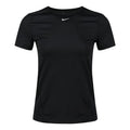(WMNS) Nike Pro Mesh Dri-FIT Slim Fit Breathable Quick Dry Training Short Sleeve Black T-Shirt AO9952-010