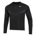 Men's Nike Sports Fitness Training Running Casual Long Sleeves Black T-Shirt DD6022-010