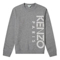 Men's KENZO Alphabet Logo Printing Round Neck Long Sleeves Pullover Gray F965SW1324MD-98