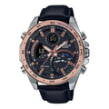 CASIO Waterproof EDIFICE Solar Powered Mens Black Analog/Digital Combo ECB-900GL-1B