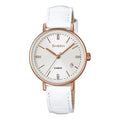 CASIO SHEEN Quartz Waterproof Sapphire Crystal White Analog SHE-4048PGL-7AUPR