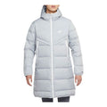 Nike Logo Sports Hooded Down Coat 'Light Grey' DD6789-077
