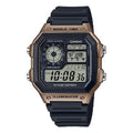 CASIO Waterproof Sports Shockproof Mens Black Digital AE1200WH-5AV