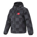 Men's Nike Lebron Grid Basketball Sports Stay Warm Hooded Down Jacket Black DA6718-010