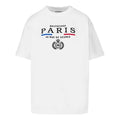 Balenciaga Crown Logo Alphabet Printing Short Sleeve White 594599TGV489000