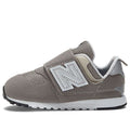 (TD) New Balance 574 New-B Hook & Loop 'Rain Cloud Silver Metallic' NW574GR