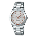 CASIO Analogue Series Waterproof Quartz Silver/White LTP-1410D-7A2