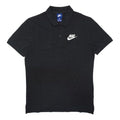 Nike Small Logo Casual Sports Short Sleeve Polo Shirt Black 909747-010