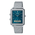 (WMNS) CASIO Analog 'Silver Teal' MTP-B205M-3E