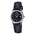 CASIO DRESS Series Quartz Black Analog LTP-V002L-1B3