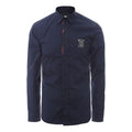 Burberry SS21 TB Long Sleeve Shirt Men's Blue 80234621