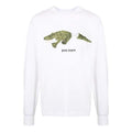 Men's PALM ANGELS Printing Long Sleeves White PMAB016E20JER0020155