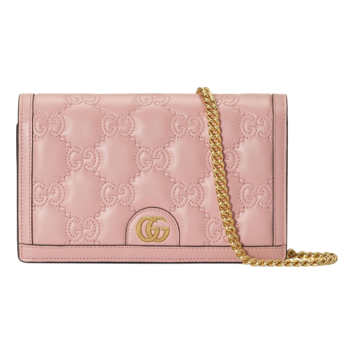(WMNS) Gucci GG Matelass Chain Wallet 'Light Pink' 723787-UM8IG-5909