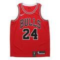 Nike NBA Basketball Jersey SW Fan Edition Chicago Bulls Markkanen 24 Red 864465-664