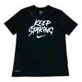Nike KEEP STARING Printed Short Sleeve TEE Men Black CT6195-010