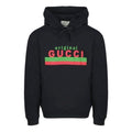 Gucci Logo Graphic Hoodie 'Black' 626989-XJCOR-1082
