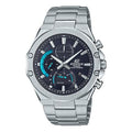 CASIO Waterproof EDIFICE Sapphire Crystal Solar Powered Mens Silver Analog EFS-S560YD-1APRD