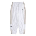 (WMNS) Nike Nsw Stmnt Wvns Pant Running Training Colorblock Knit Sports Pants/Trousers/Joggers Autumn White DC0041-100