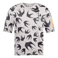 McQ Alexander McQueen Classic Printing Cotton Short Sleeve Unisex light grey 527529-RMT70-1225