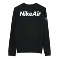 Nike Casual Sports Round Neck Logo Long Sleeves Black CU7629-010