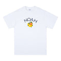 NOAH Fruit Logo Printing Round Neck Pullover Short Sleeve Unisex White T13SS20WHT