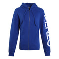 Men's KENZO Hooded Zipper Cardigan Blue F965CA2003BA-70