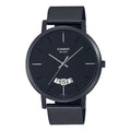 CASIO Male DRESS Japan / South Korea Fashion Waterproof Mens Black Analog MTP-B100MB-1EVDF