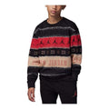(PS) Air Jordan MJ Holiday Fleece Crew Top 'Black Multicolor' FV5658-010