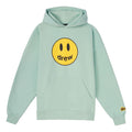 Drew House Mascot Smiling Face hooded Fleece Lined Unisex Mint Green DR-SS20-004