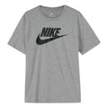 Nike Sportswear Alphabet Logo Printing Round Neck Short Sleeve Gray BV0629-063