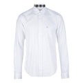 Men's Burberry Cotton Cuff Casual Shirt White 37897251
