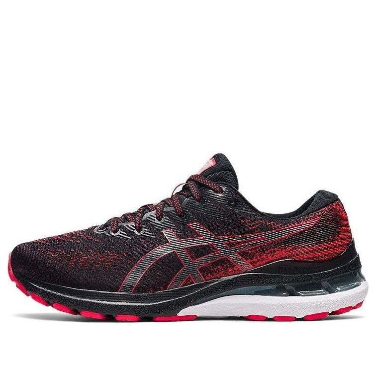 ASICS Gel-Kayano 28 4E Wide 'Black Electric Red' 1011B191-002