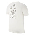 Nike Cartoon Alphabet Logo Printing Round Neck Short Sleeve White T-Shirt AO0624-100