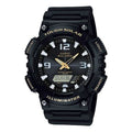 CASIO Waterproof Sports Solar Powered Mens Black Analog AQ-S810W-1