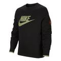 (PS) Nike Sportswear Outdoor Logo Sweatshirt 'Black Green' FV3999-010