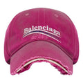 (WMNS) Balenciaga Political Campaign Destroyed Cap 'Dark Pink' 673320410B20517