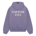 Fear of God Essentials HOMECOMING Heavy Fleece Full zip Hoodie 'Lavender' 192BT246247F