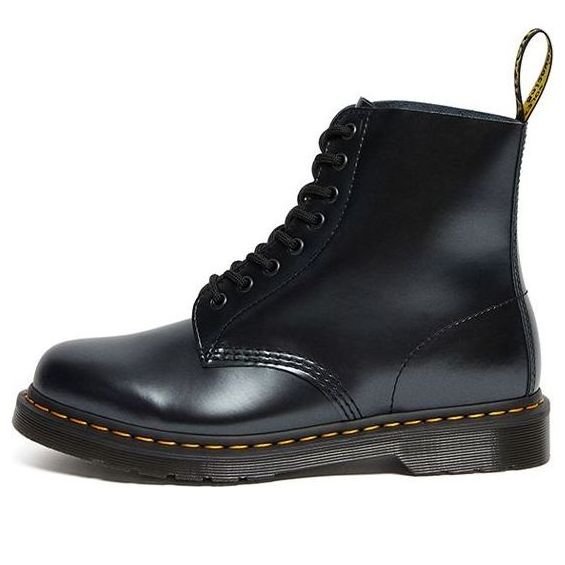 Dr. Martens 1460 Pascal Chroma 8 Martin boots Couple Style Silver Black 26233040