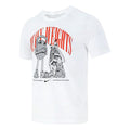 Men's Nike Cartoon Printing Sports Round Neck Short Sleeve White T-Shirt DD6907-100