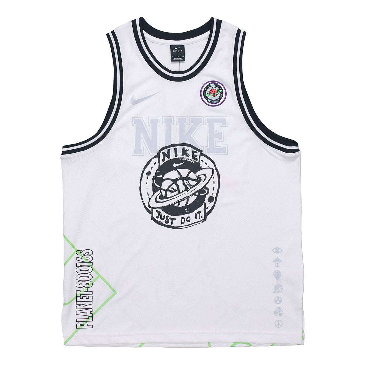Nike DNA Summer Hoops Sports Top Men White CW4814-100