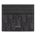 DIOR Card Holder 'Black Oblique Jacquard' 2ESCH135YSE-H03E