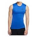 Nike Pro Logo Training Tight Vest Blue Royal blue BV5601-480